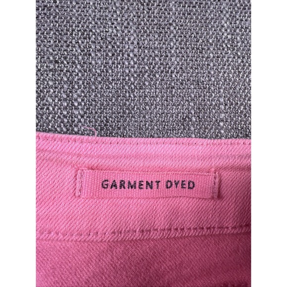 Judy Blue Jeans Women's 16W Garment Dyed Raw Hem Capris Hot Pink City Preppy - Picture 4 of 13